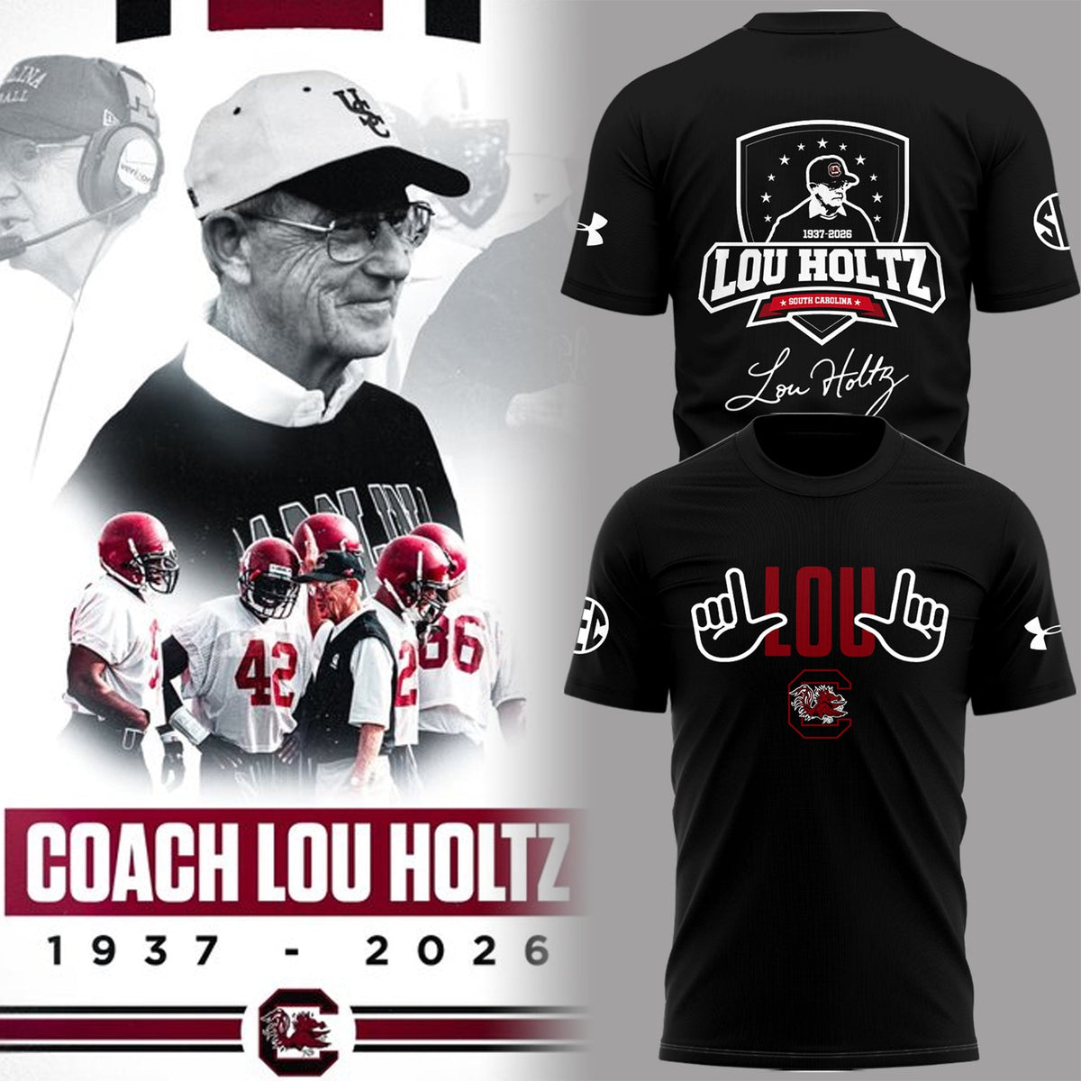 Remembering The Life And Legacy Of Lou Holtz T-Shirt