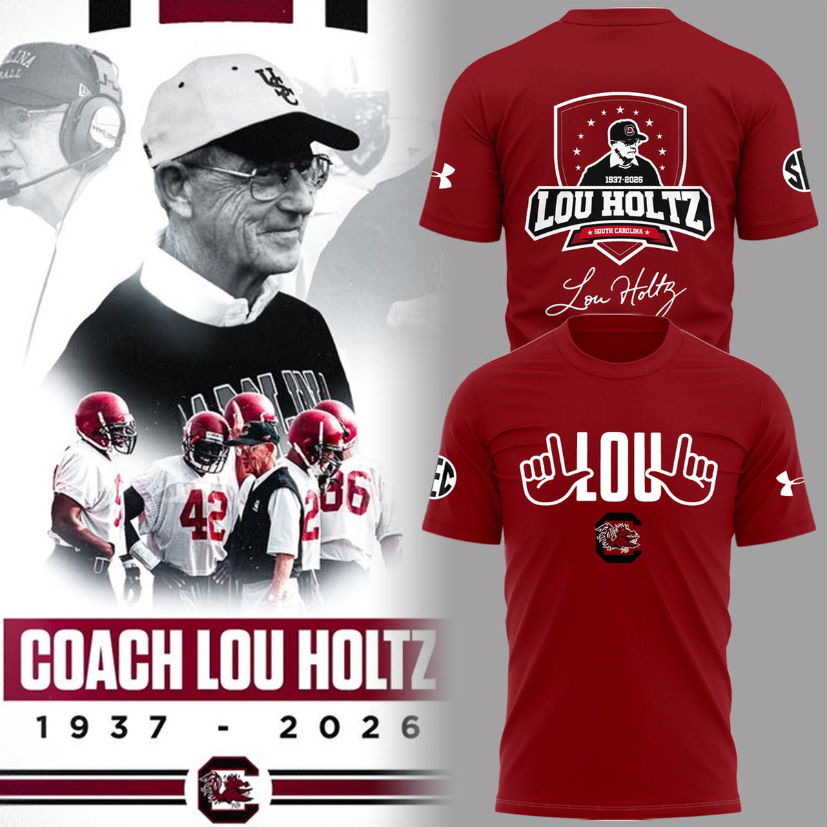 Remembering The Life And Legacy Of Lou Holtz T-Shirt
