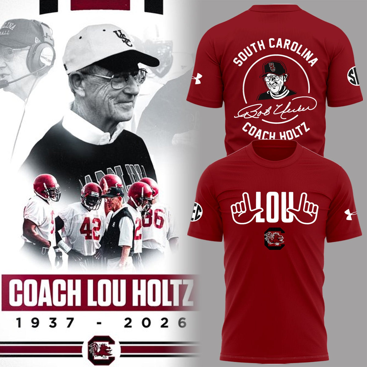 Remembering The Life And Legacy Of Lou Holtz T-Shirt