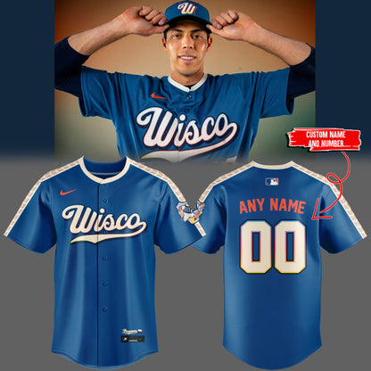 BREW ⚾ City Connect “That’s the Wisco way” Jersey