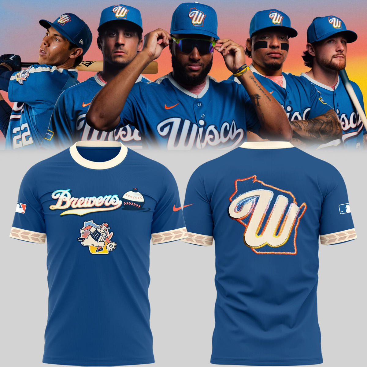 BREW ⚾ City Connect “That’s the Wisco way” TShirt