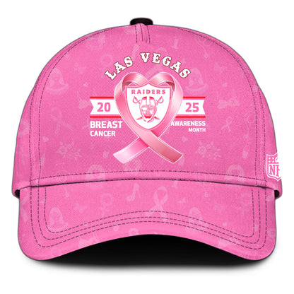 Las Vegas Raiders Special Breast Cancer Awareness Month Limited Edition Hoodie