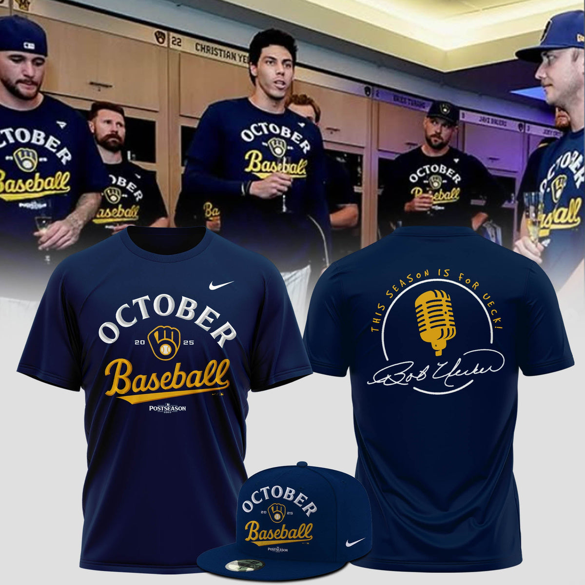 Milwaukee Brewers – 2025 October ready, This season is for Ueck!