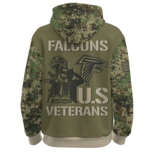 Atlanta Falcons - Veteran Day 2025 Hoodie Limited Edions