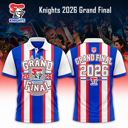 Newcastle Knights 2026 Grand Final Polo Limited Edition