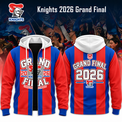 Newcastle Knights 2026 Grand Final ZipHoodie Limited Edition