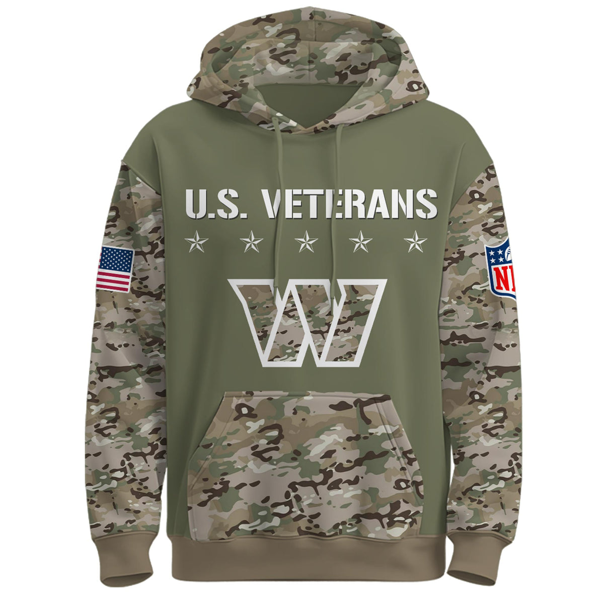 Washington Commanders - Veteran Day 2025 Hoodie Limited Edions