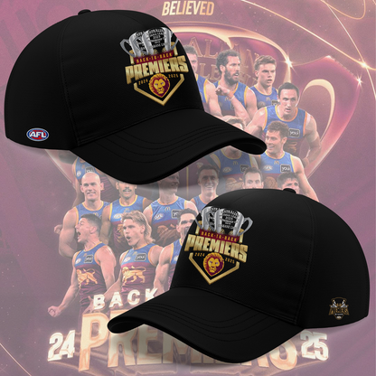 Brisbane Lions BACK TO BACK PREMIERS 2025 Tshirt