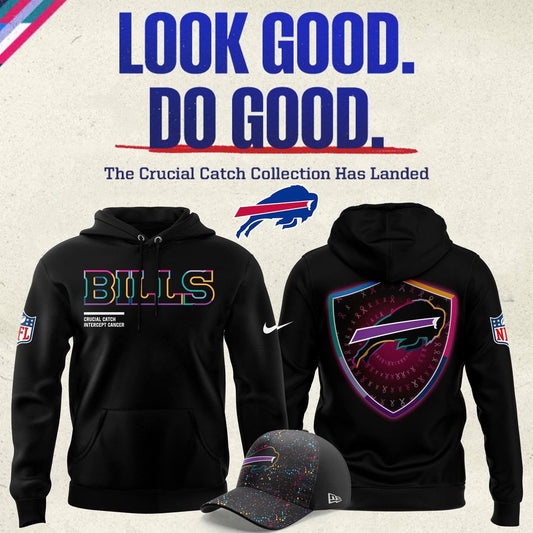 Buffalo Bills Crucial Catch Limited Hoodie