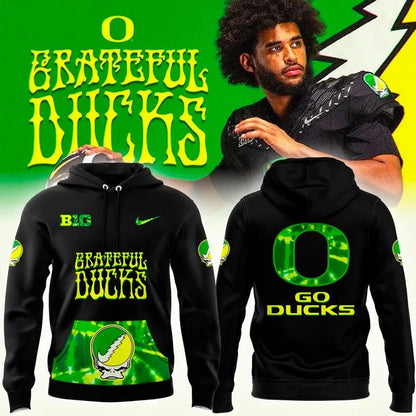 Oregon Ducks “Grateful Ducks” Uniforms Football Jersey-V2