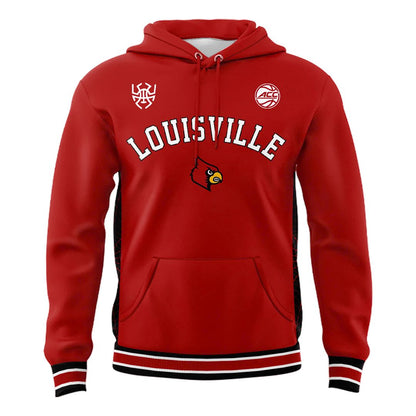 Special Red Louisville Cardinals Swingman Hoodie
