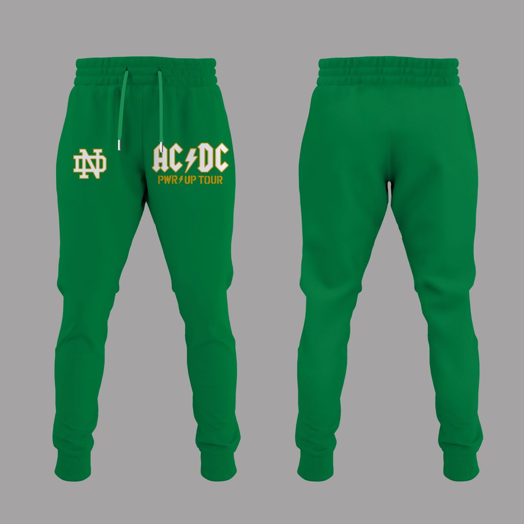 Exclusive AC/DC x Notre Dame Football - Power Up Tour 2026 T-Shirt