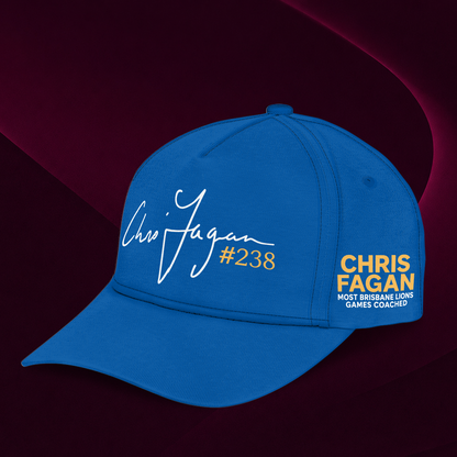 Brisbane Lions- Chris Fagan Milestone Hat