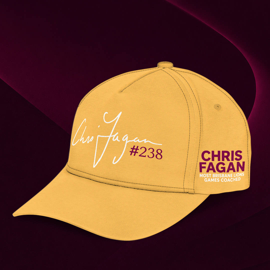 Brisbane Lions- Chris Fagan Milestone Hat