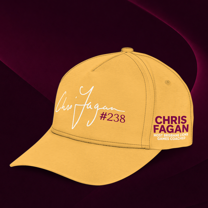 Brisbane Lions- Chris Fagan Milestone Hat