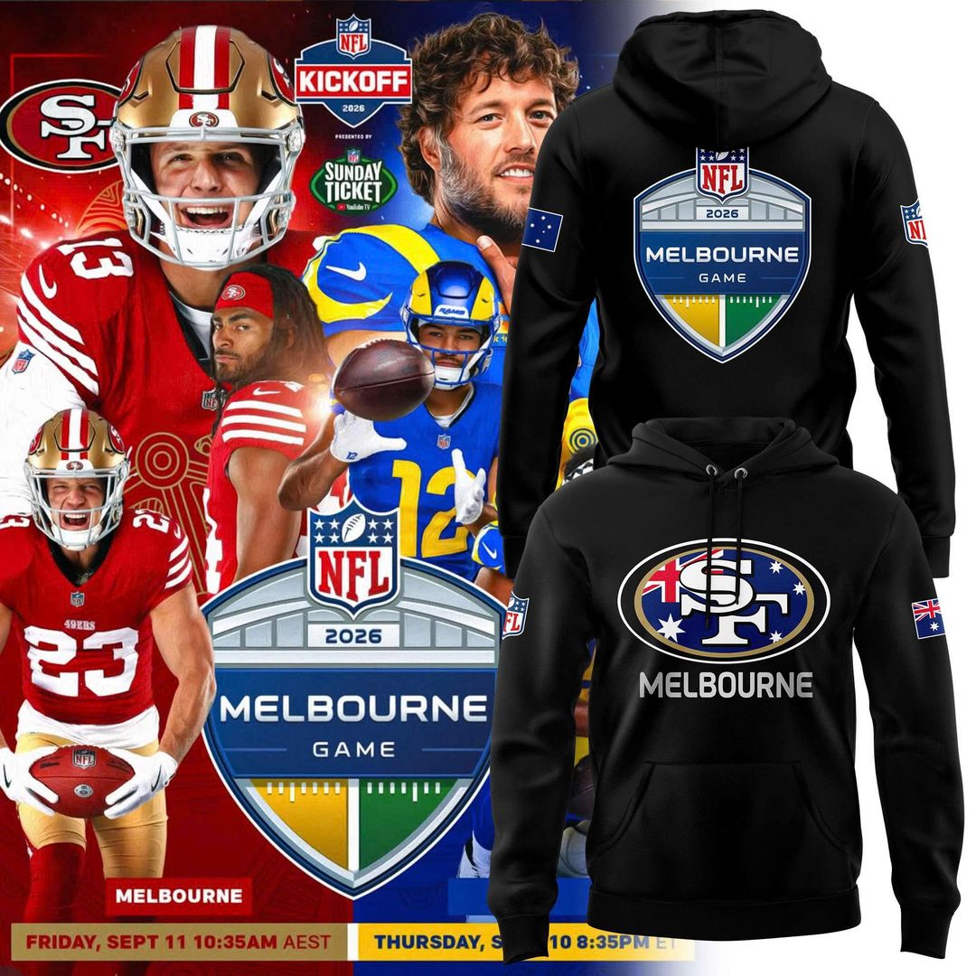 San Francisco Football Melbourne Game 26 Hoodie