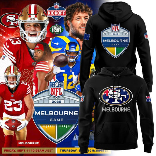 San Francisco Football Melbourne Game 26 Hoodie