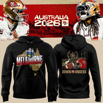 49ers in Melbourne Australia 2026 Hoodie