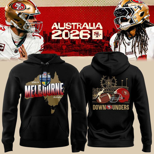 49ers in Melbourne Australia 2026 Hoodie