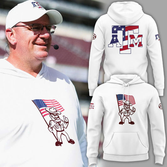 Special 2026 Coach Mike Elko Texas A&M Football Hoodie