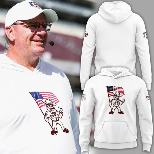 Special 2026 Coach Mike Elko Texas A&M Football Hoodie