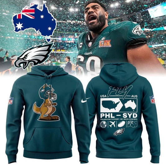 Philadelphia Eagles x Australia Kangaroo Hoodie
