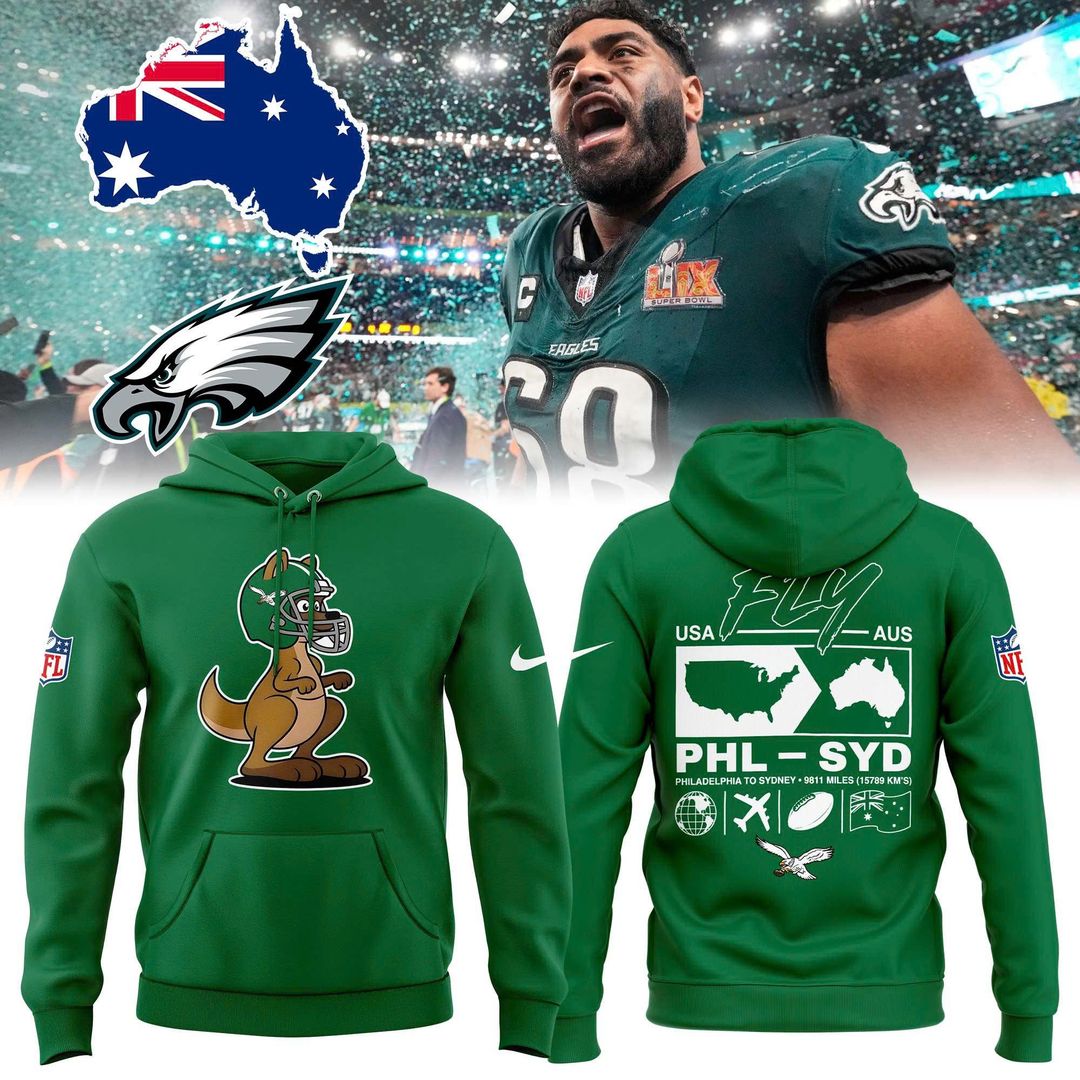 Philadelphia Eagles x Australia Kangaroo Hoodie