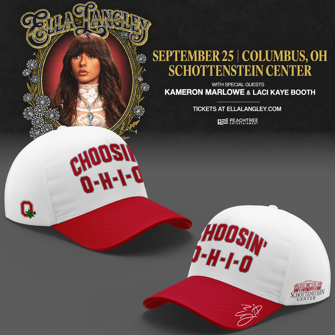 Exclusive Edition Ella Langley x Ohio State Buckeyes OHIO T-Shirt 2026