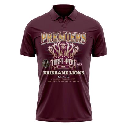 Brisbane Lions AFL 2026 Premiership Champions Polo