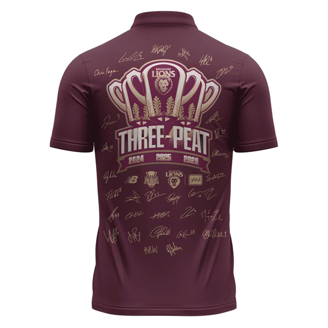 Brisbane Lions AFL 2026 Premiership Champions Polo