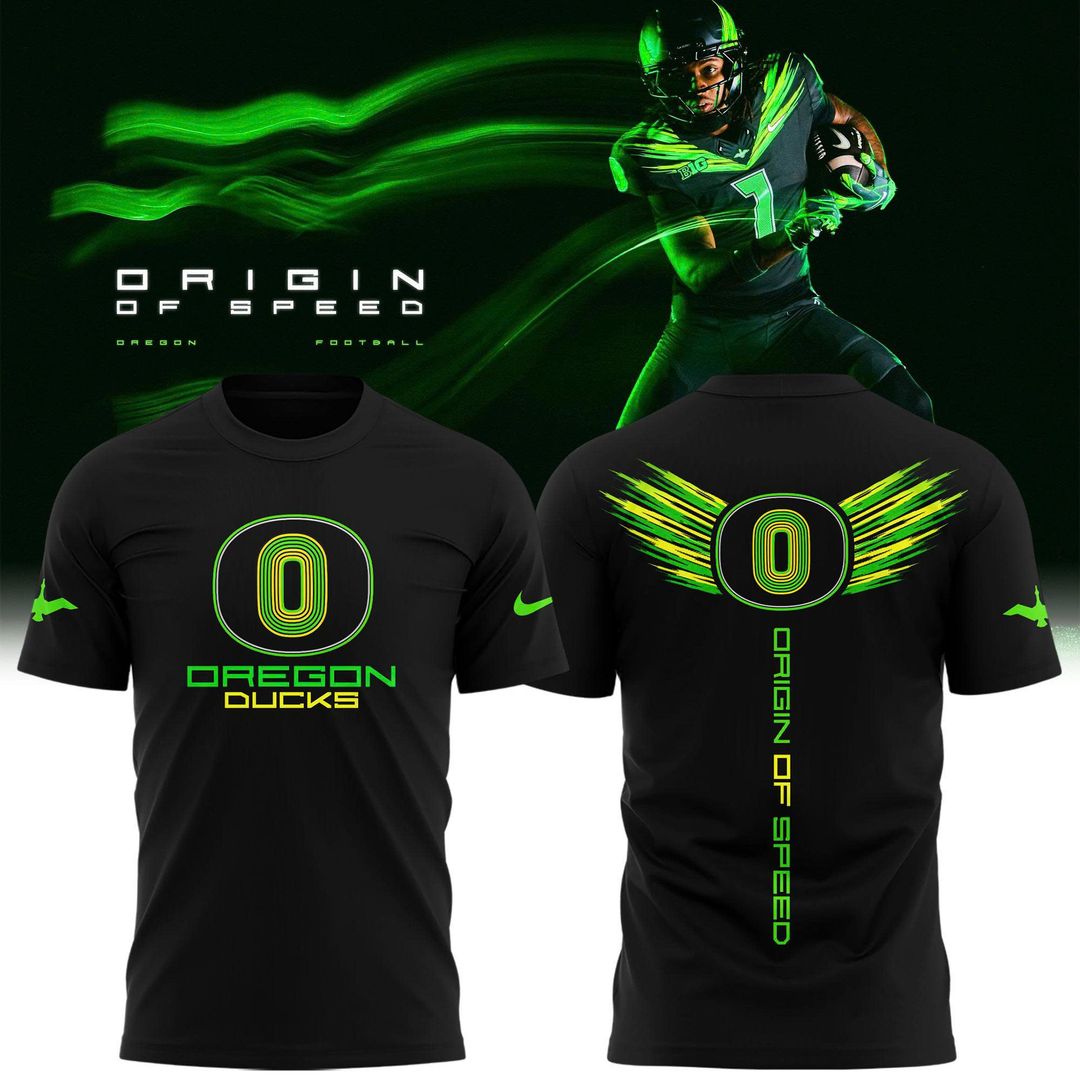 Oregon Ducks Origin of Speed Special T-shirt
