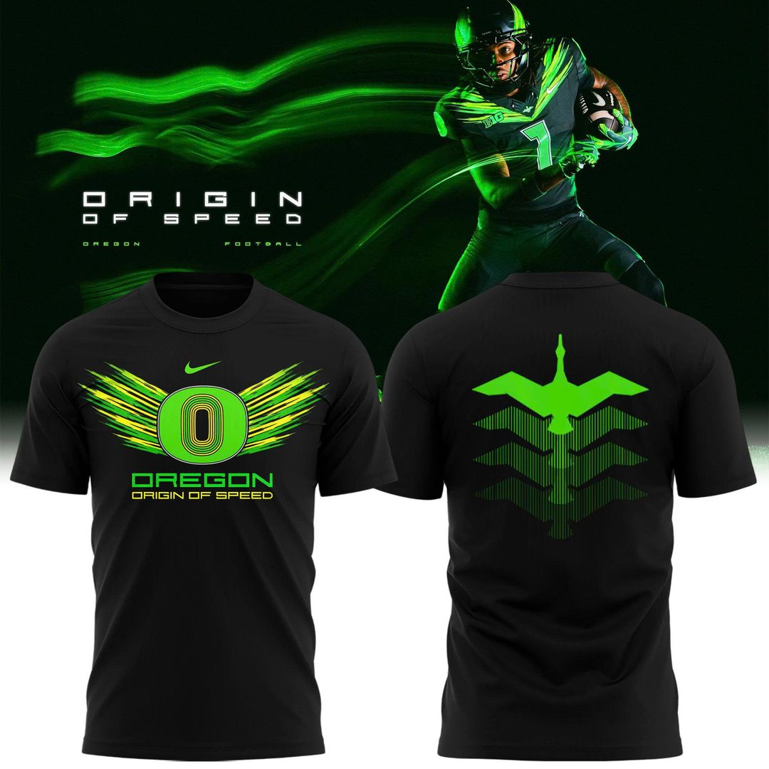 Oregon Ducks Origin of Speed Special T-shirt