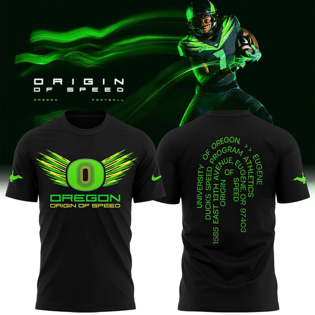 Oregon Ducks Origin of Speed Special T-shirt