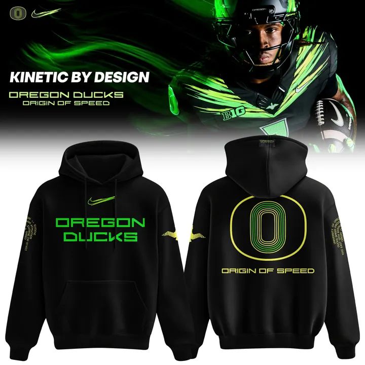Oregon Ducks Origin of Speed limited Hoodie 2026