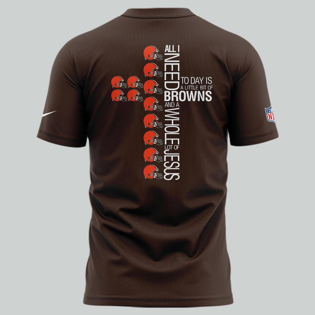 Cleveland Browns — Cleveland Land for Christ T-Shirt