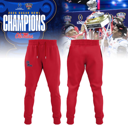 Ole Miss Rebels 2026 Sugar Bowl Champions T-shirt