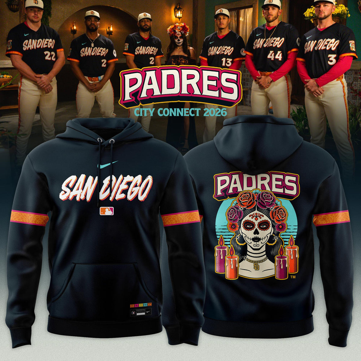 San Diego Padres City Connect 2026 Limited Edition Hoodie