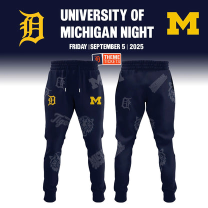 Detroit Tigers x Michigan Wolverines Night Game Limited Edition Jersey 2025