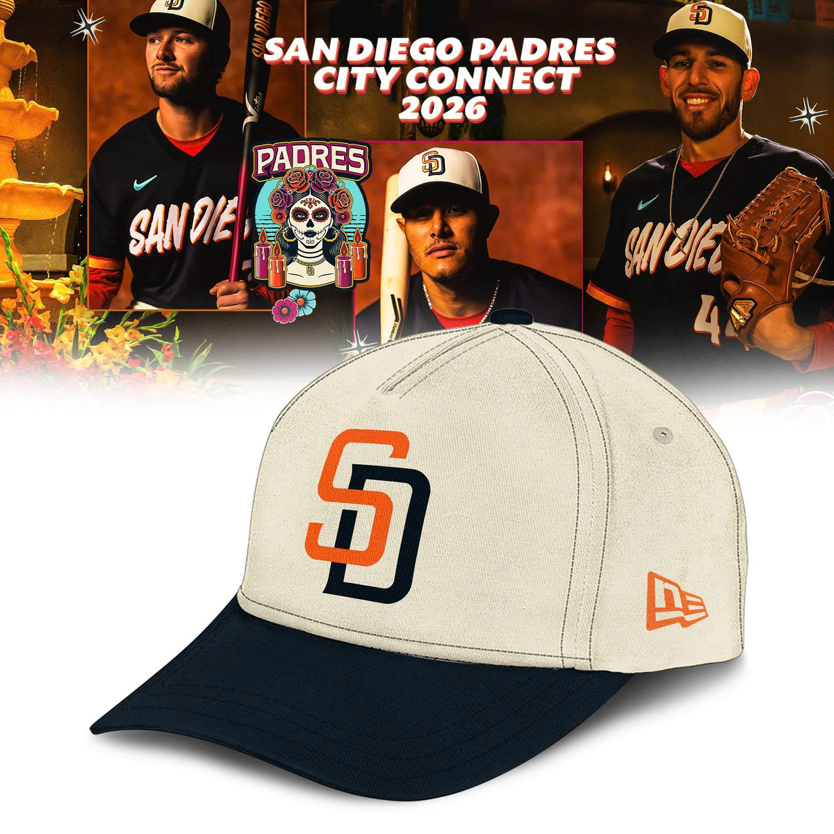 San Diego Padres City Connect 2026 Customize Limited Editions Jersey